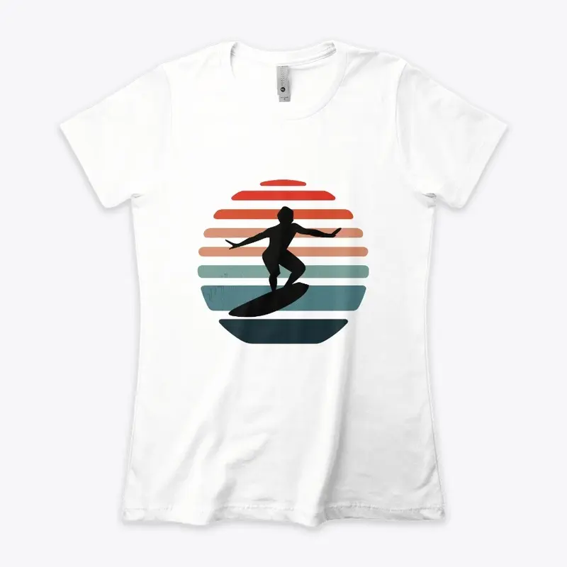 Surfing Beach Holiday Shirt